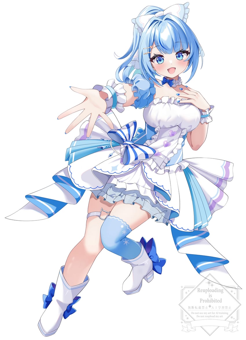 indie virtual youtuber drawn by elegant_(sumisumi4268)