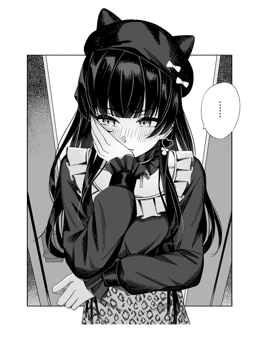 mayuzumi fuyuko (idolmaster and 1 more) drawn by kyamcya
