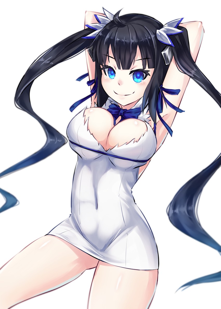 hestia (dungeon ni deai wo motomeru no wa machigatteiru darou ka) drawn by samael_(5211)