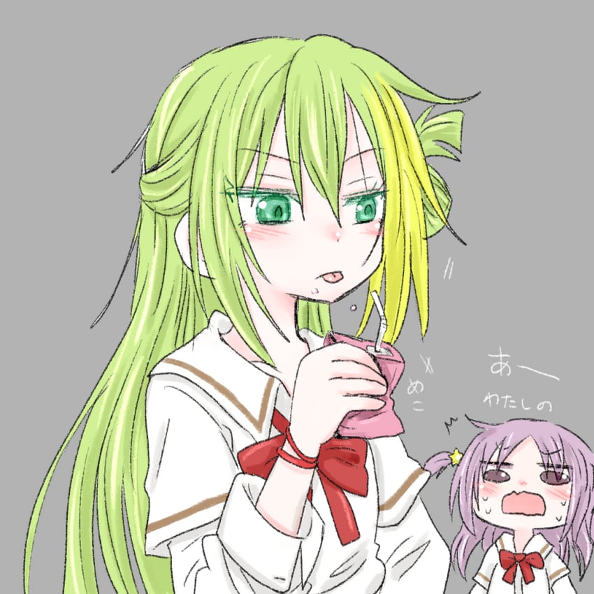alina gray and misono karin (mahou shoujo madoka magica and 1 more) drawn by 8_(asahati)