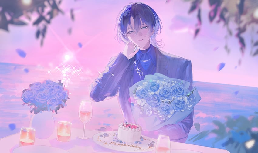 hiodoshi ao (hololive and 1 more) drawn by l_lp_q