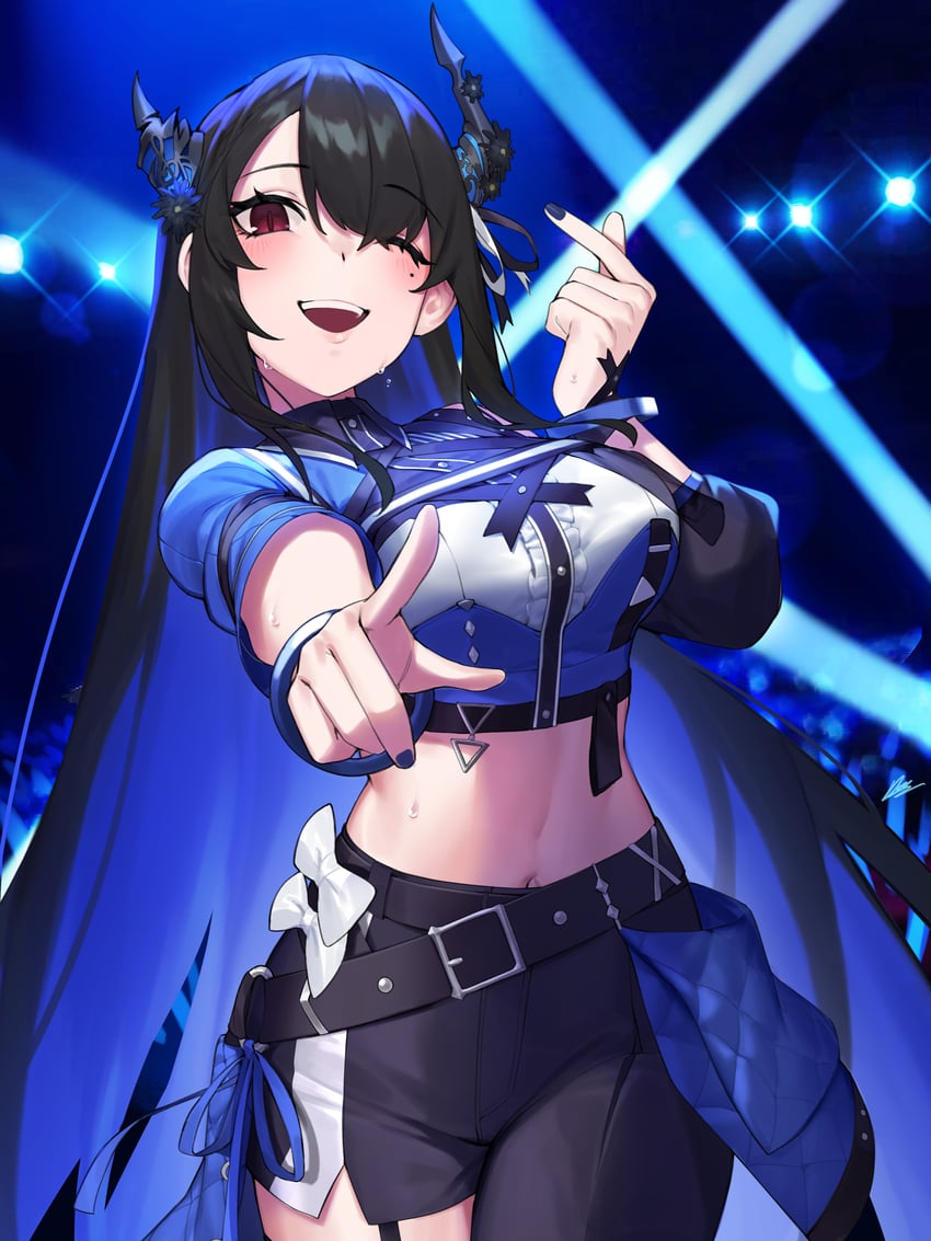 nerissa ravencroft (hololive and 1 more) drawn by dasdokter