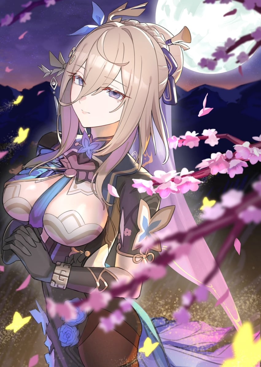 aponia (honkai and 1 more) drawn by karame_rise