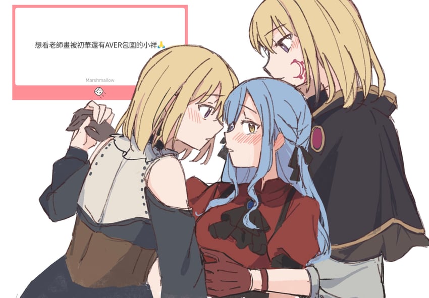 togawa sakiko, misumi uika, oblivionis, doloris, and aver (bang dream! and 3 more) drawn by jenjen