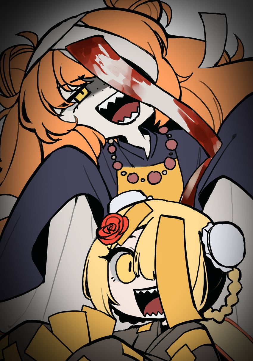 ishmael and don quixote (project moon and 1 more) drawn by zero_letter