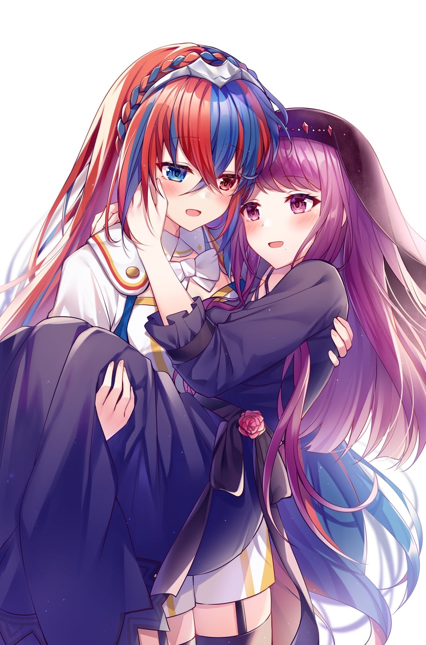 ivy and female alear (fire emblem and 1 more) drawn by mikasa-01