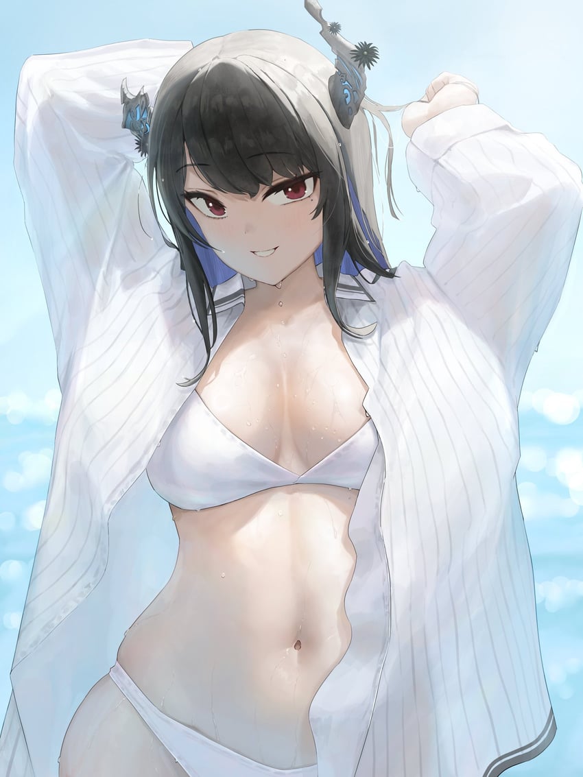 nerissa ravencroft (hololive and 1 more) drawn by aoteka