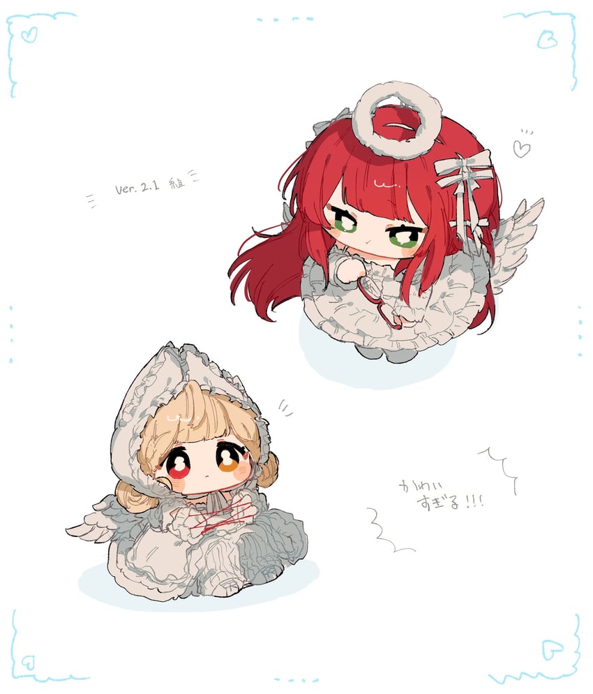 ukinami yuzuha and alice thymefield (zenless zone zero) drawn by do9_8ni8