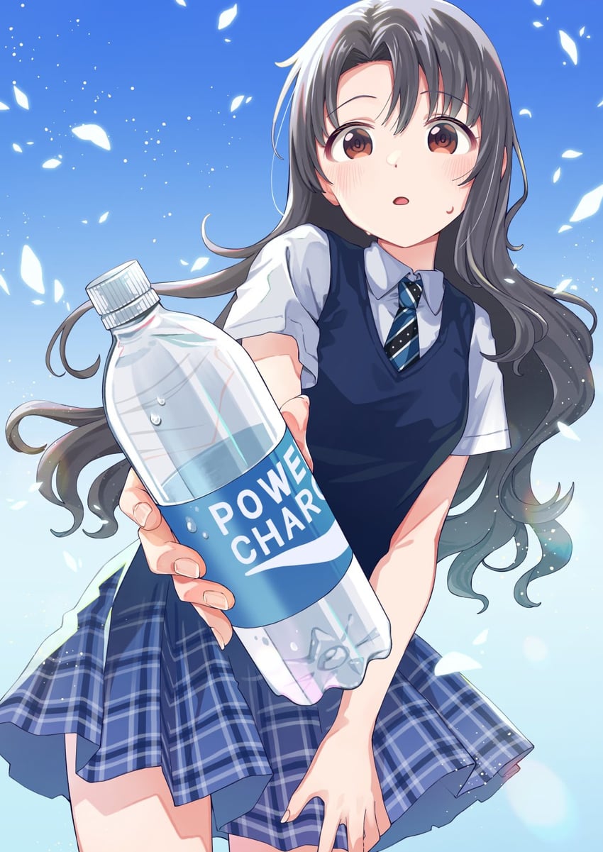 takayama sayoko (idolmaster and 2 more) drawn by medeshima_marota