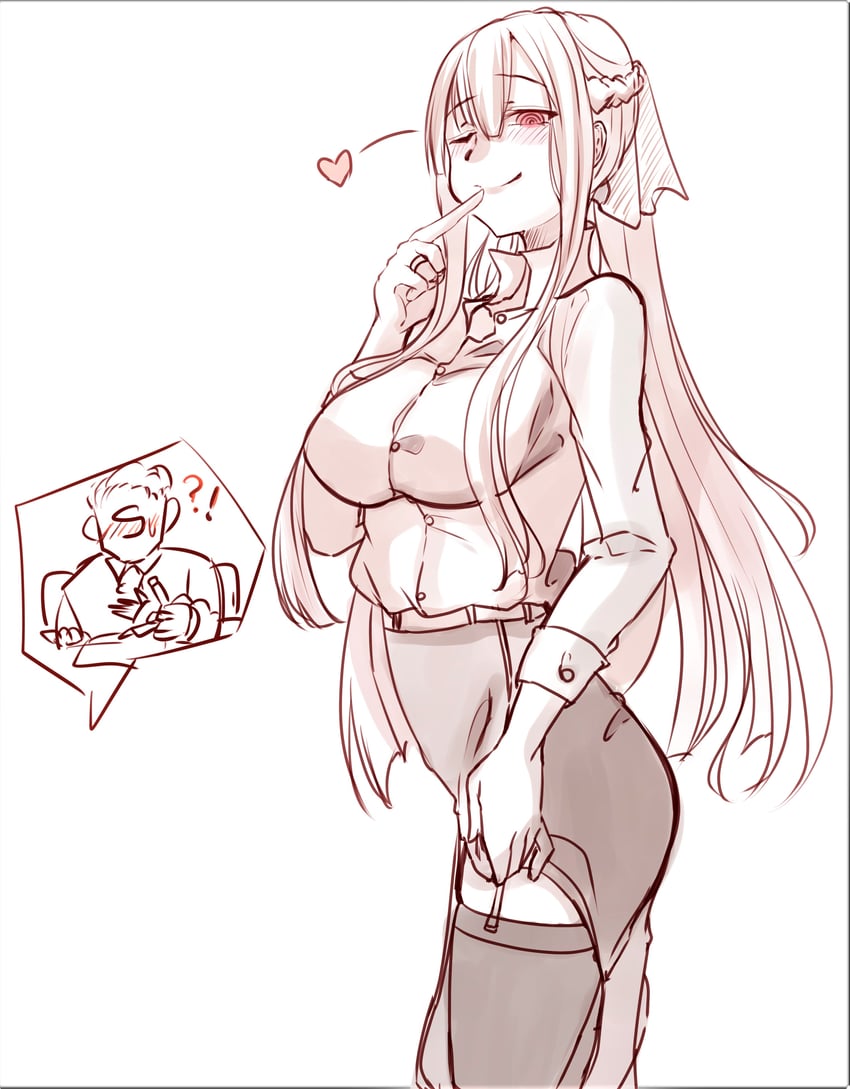 ak-12, commander, and s-head commander (girls' frontline) drawn by peroronti