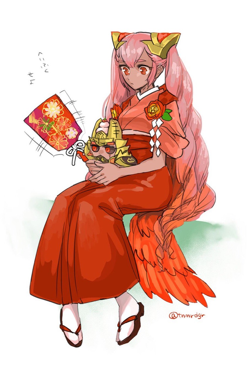 laevatein and surtr (fire emblem and 1 more) drawn by tnmrdgr