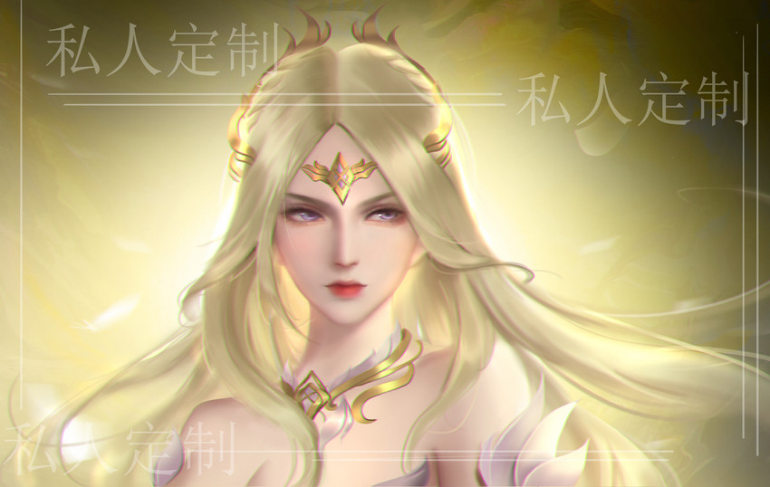 qian renxue (douluo dalu) drawn by xianxian_bu_hui_huahua