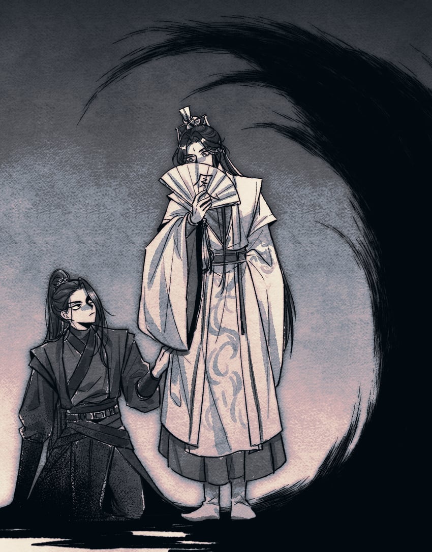 shi qingxuan and ming yi (tianguan cifu) drawn by flclrnldudnj