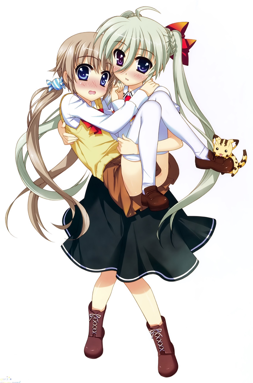 einhard stratos, asteion, and corona timir (lyrical nanoha and 1 more) drawn by fujima_takuya