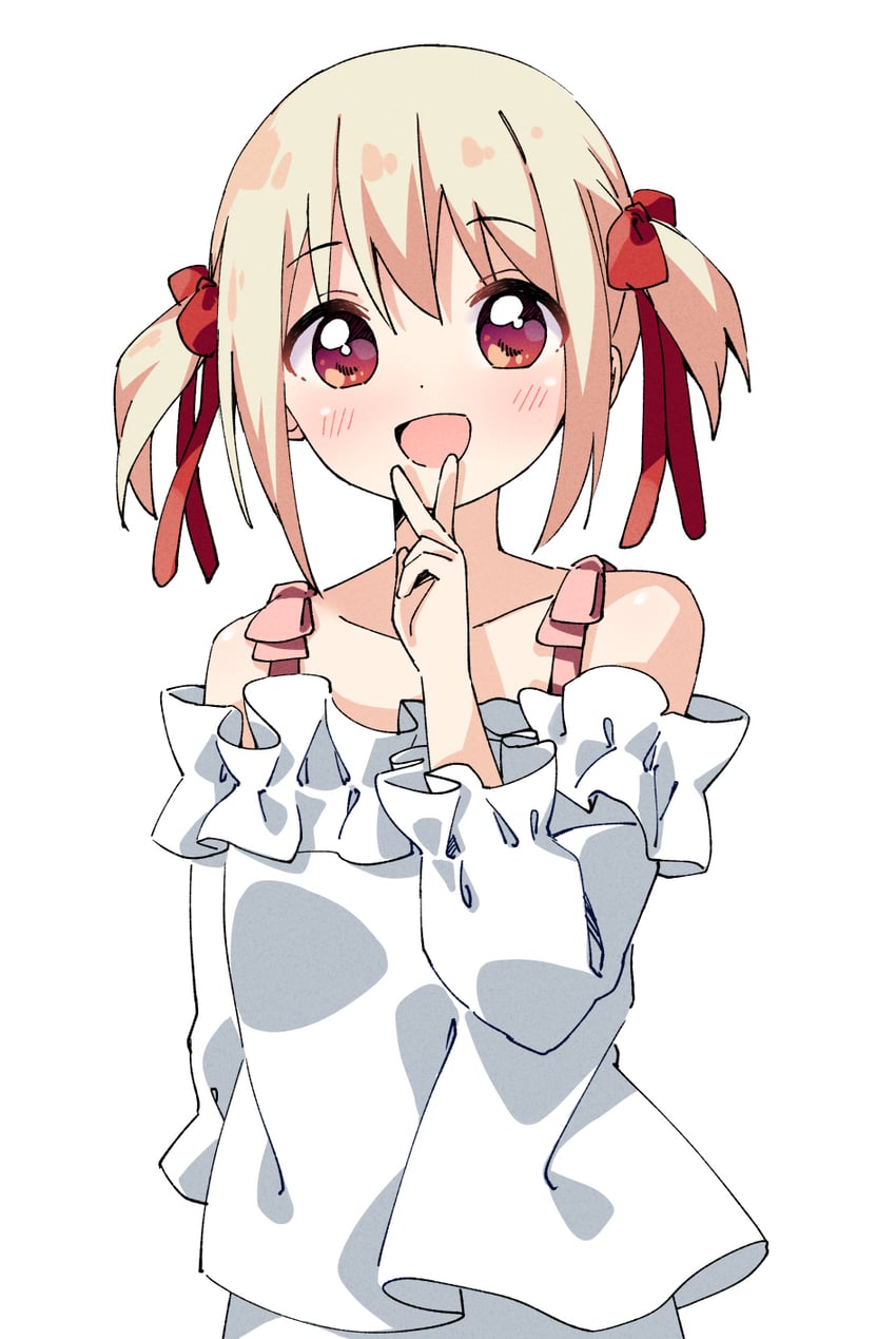 nishikigi chisato (lycoris recoil) drawn by haru_(konomi_150)