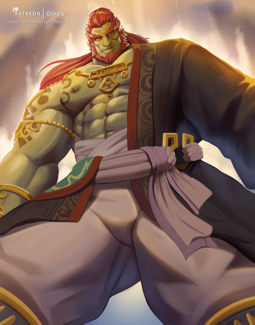 ganondorf (the legend of zelda and 1 more) drawn by dsharp