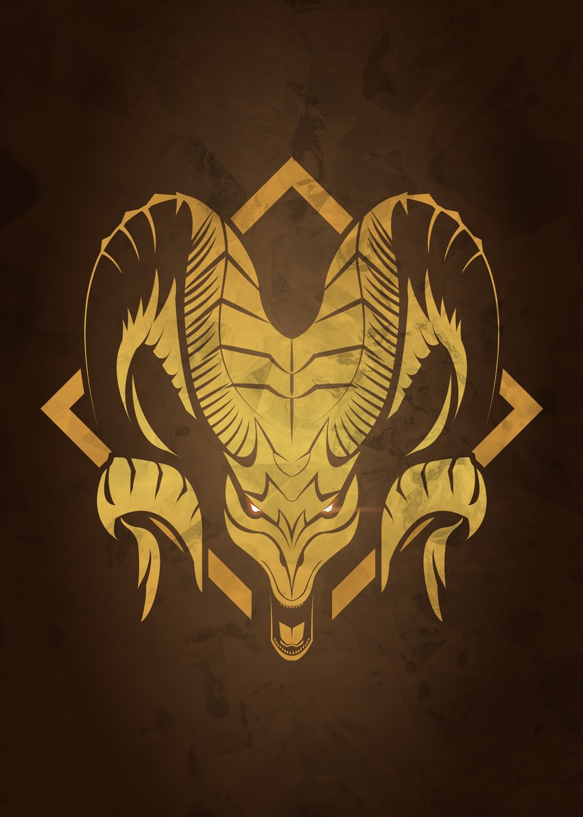 kulve taroth (monster hunter and 3 more) drawn by tacuyanjun