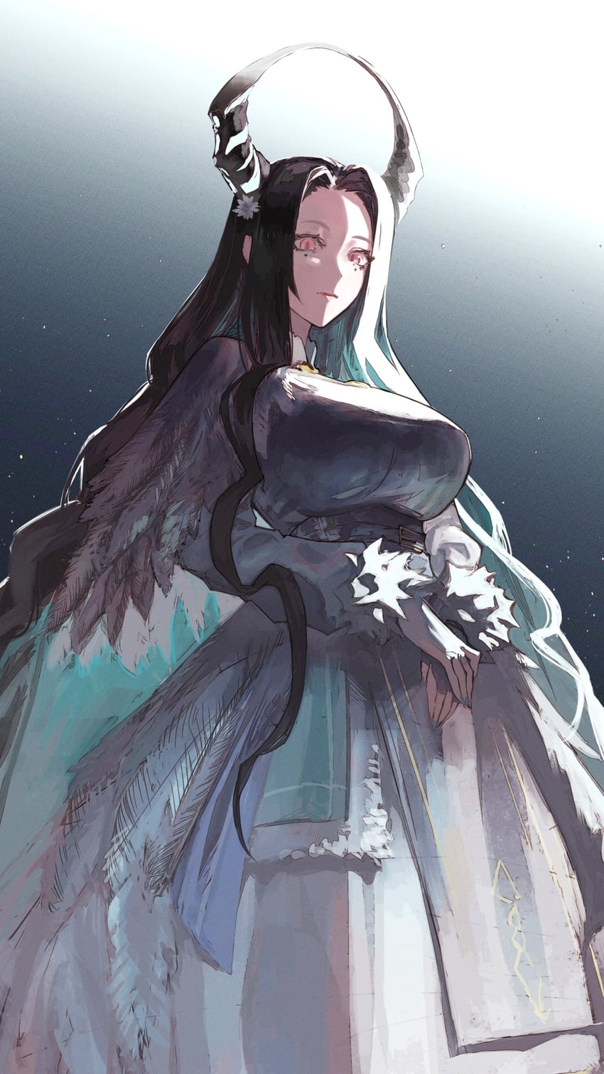 malpha ravencroft (hololive and 1 more) drawn by reon_(98109reon)