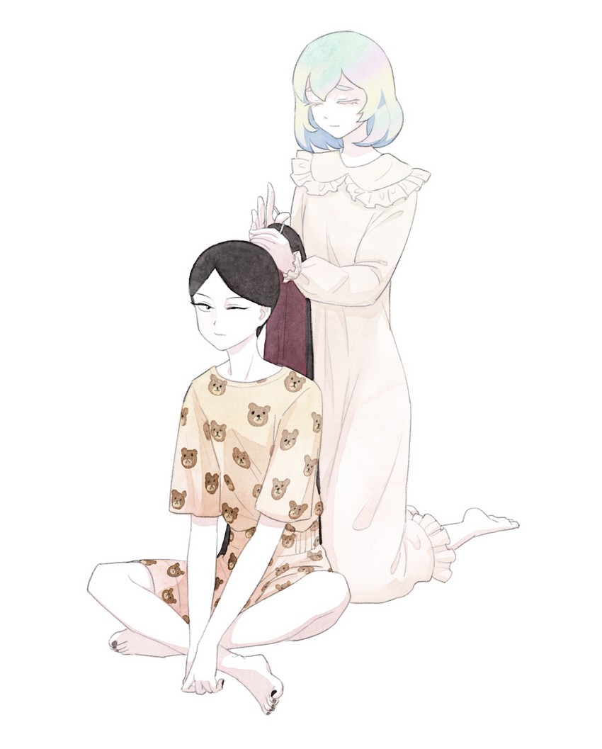 diamond and bort (houseki no kuni) drawn by mydeerwitch
