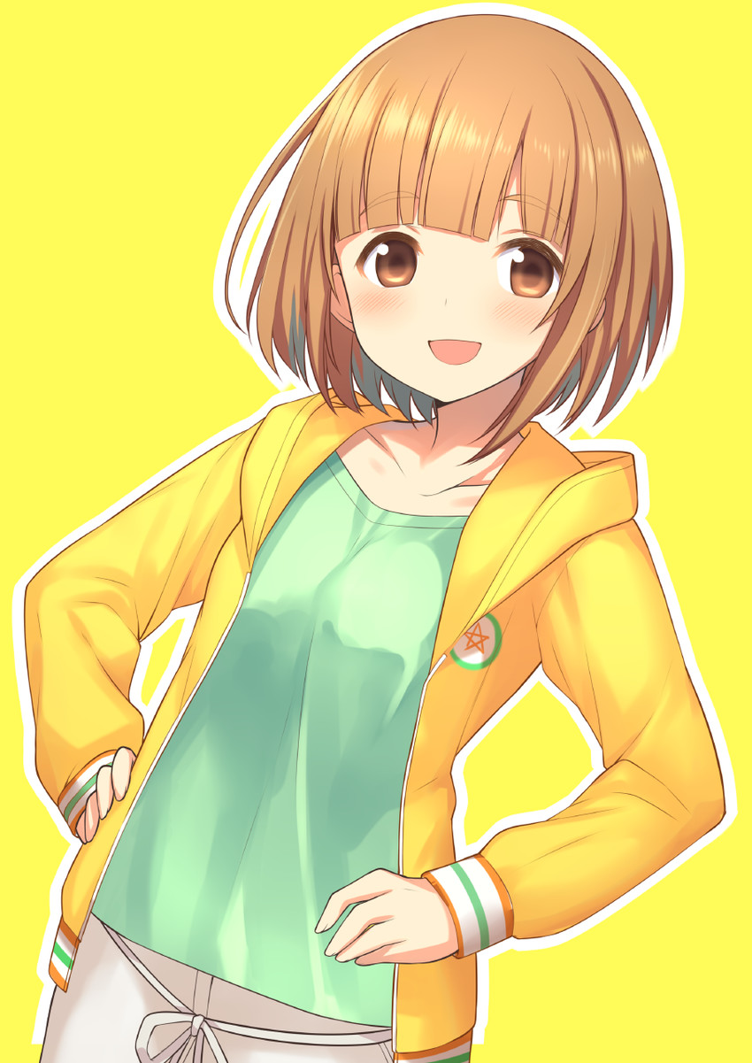 kitami yuzu (idolmaster and 1 more) drawn by hiraga_matsuri