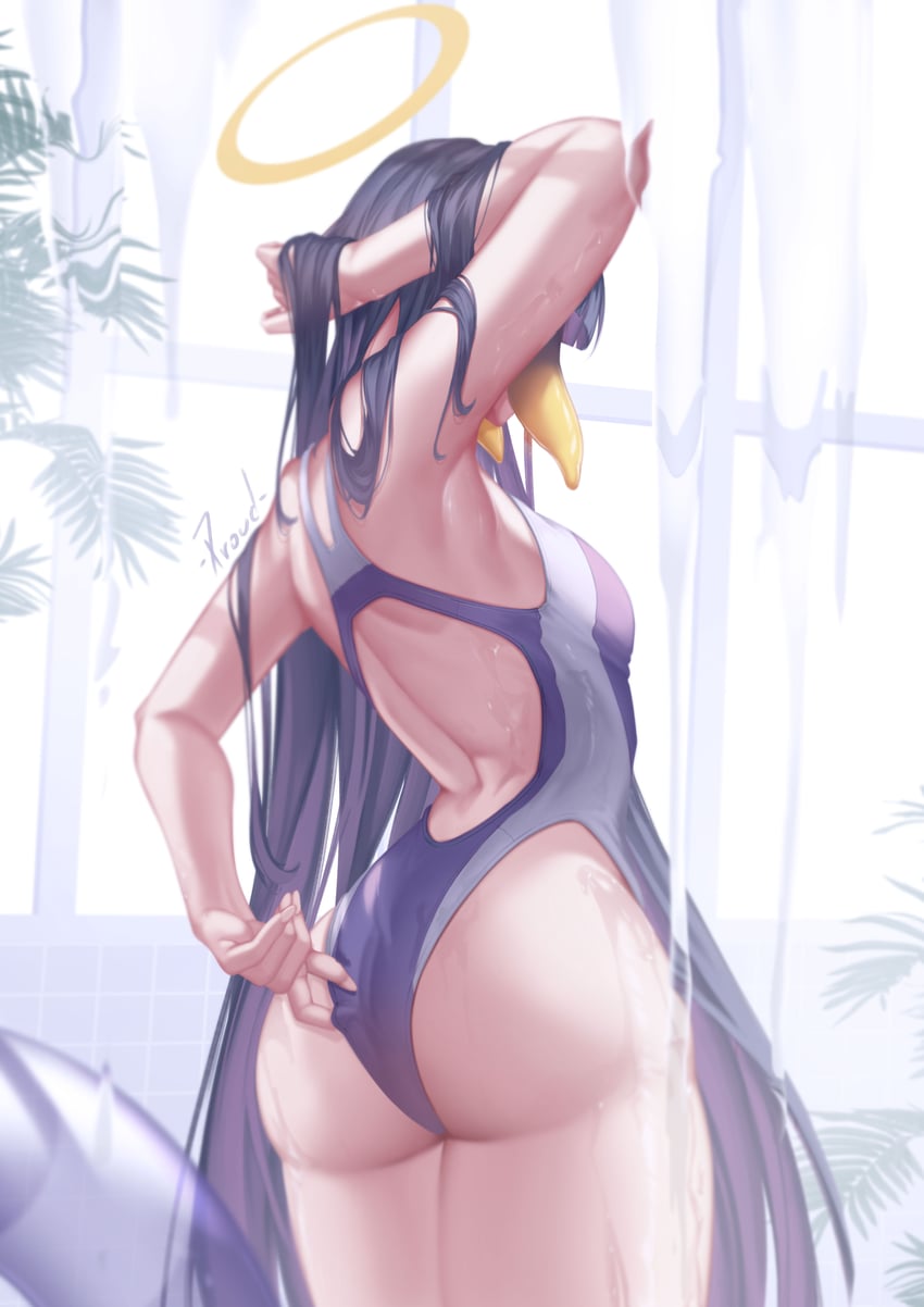 ninomae ina'nis (hololive and 1 more) drawn by oakproud