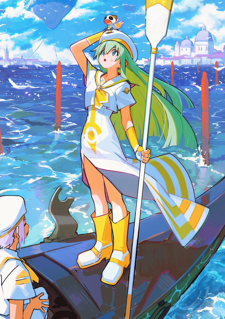 alice carroll and athena glory (aria) drawn by letro