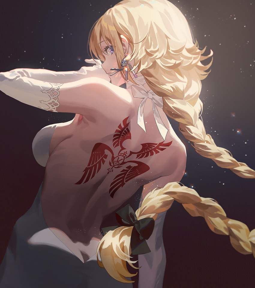 jeanne d'arc (fate and 1 more) drawn by fajyobore
