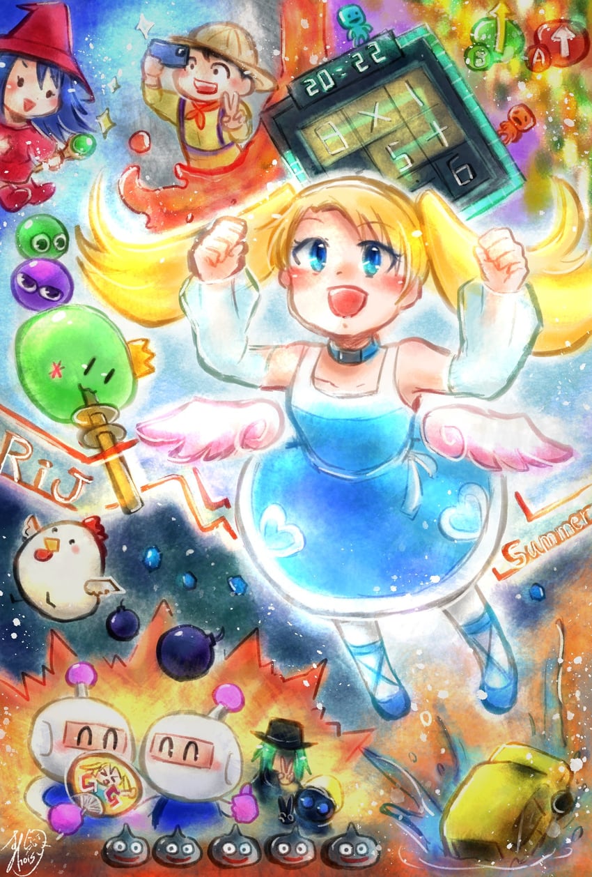 rta-chan (rta in japan) drawn by suminoisy