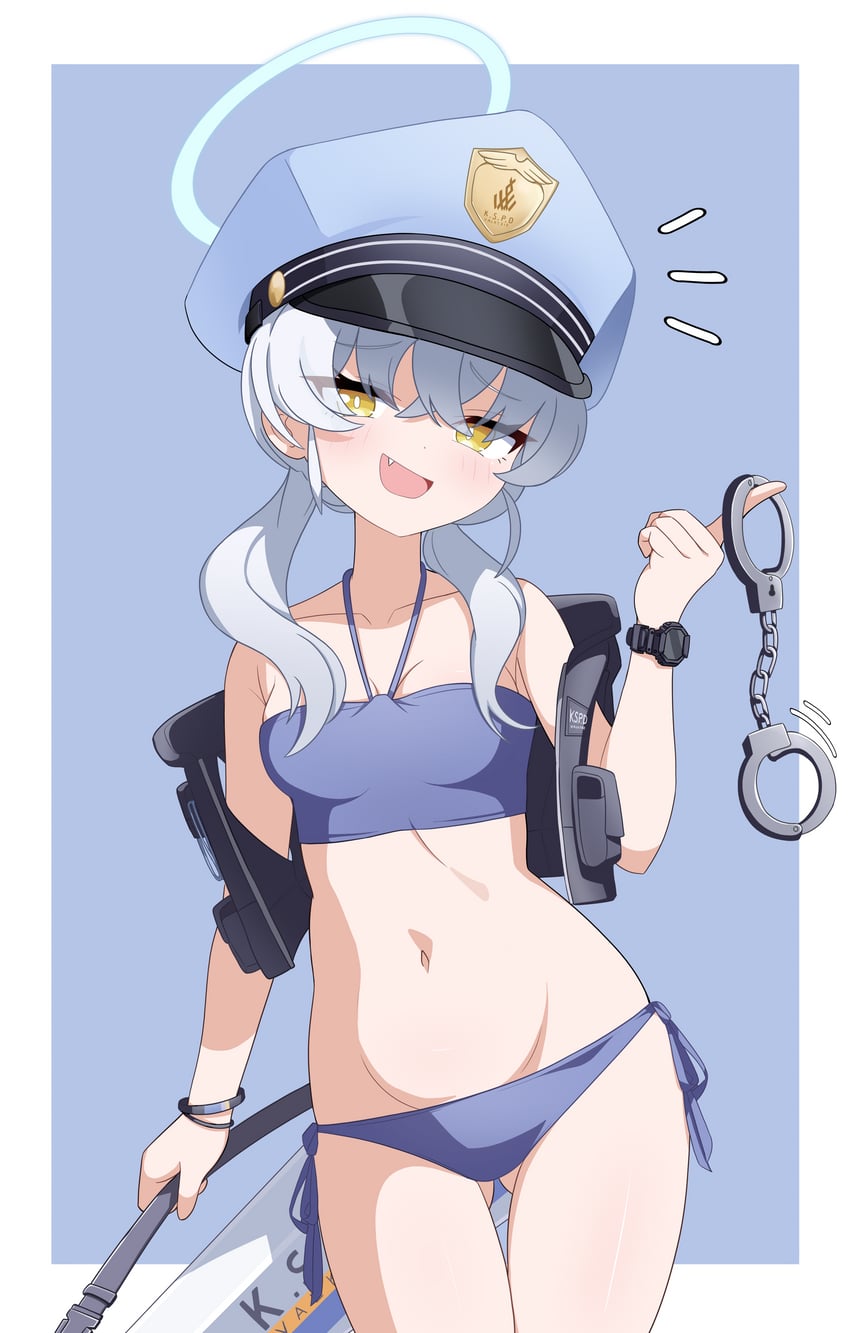 valkyrie police academy student (blue archive) drawn by poorunii