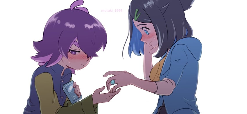 liko and dot (pokemon and 1 more) drawn by mutsuki_(tsugaidanuki)