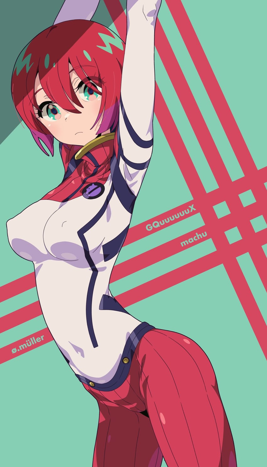 amate yuzuriha (gundam and 1 more) drawn by oomura_karasu