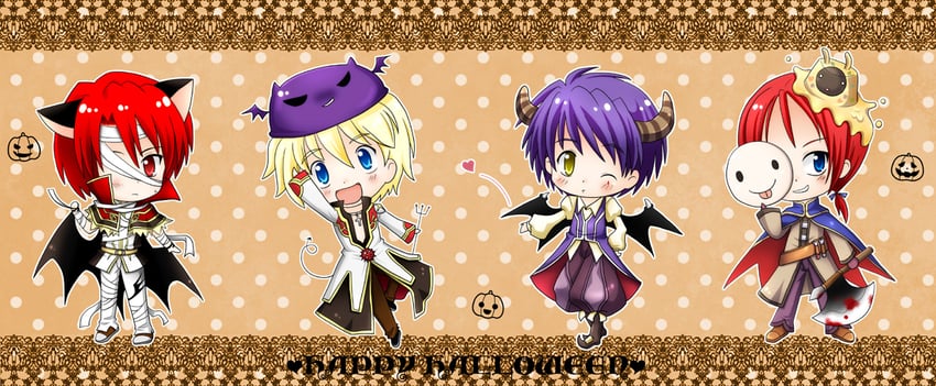 high priest, high wizard, alchemist, clown, vanilmirth, and 1 more (ragnarok online) drawn by meruya_(catcan)