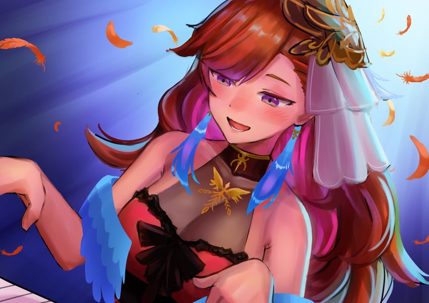 takanashi kiara (hololive and 1 more) drawn by jagoo