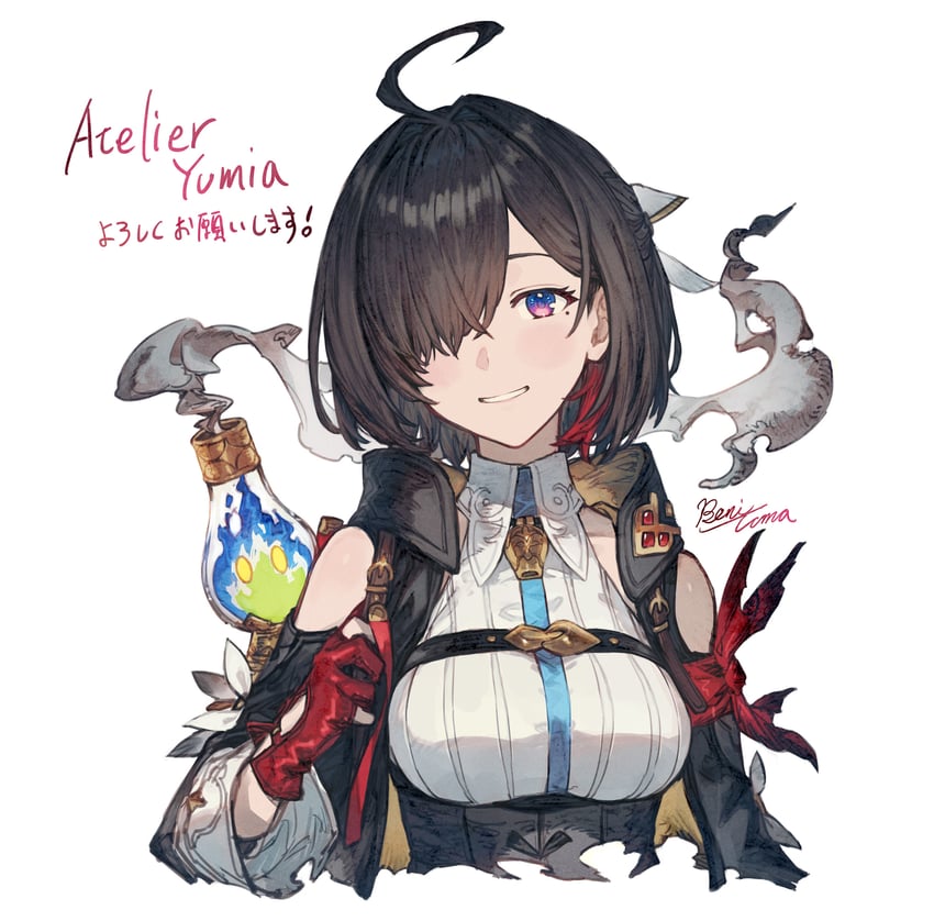 yumia liessfeldt and flammi (atelier and 1 more) drawn by benitama