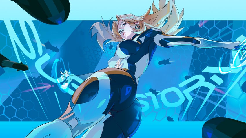 sue storm (marvel and 2 more) drawn by mintbreak