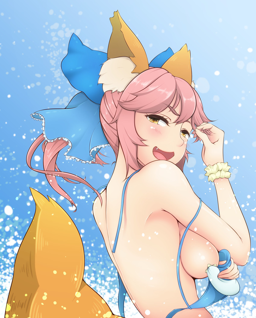 tamamo and tamamo no mae (fate and 4 more) drawn by inamochi_keiichirou