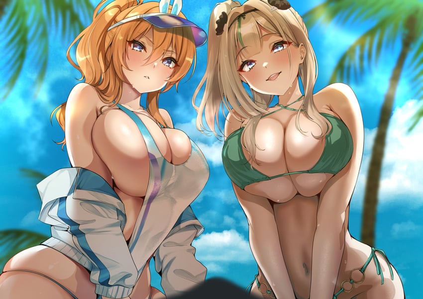 nebris and zenith (brown dust and 1 more) drawn by murabito_c