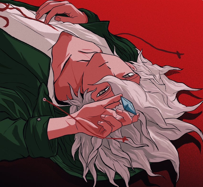 komaeda nagito (danganronpa and 1 more) drawn by uri_ka55