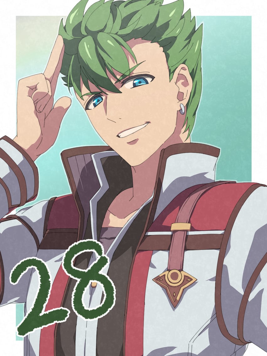 kevin graham (eiyuu densetsu and 2 more) drawn by chiharu_(9654784)