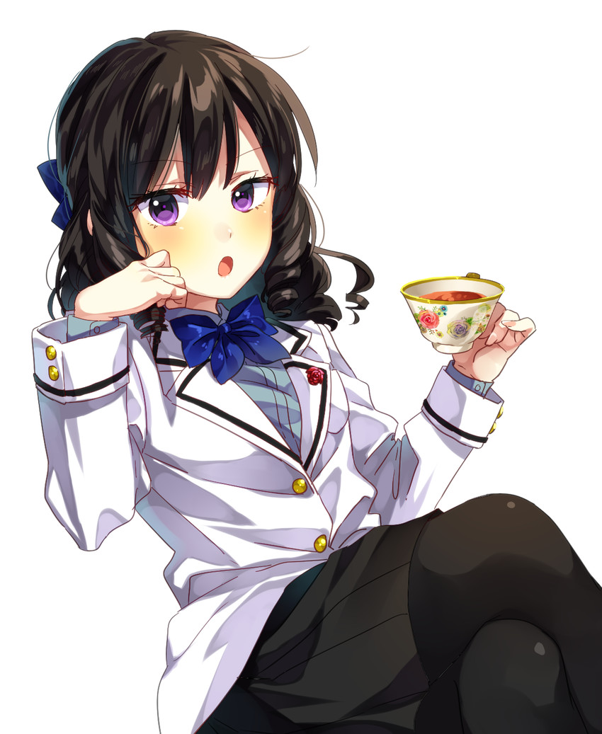 kisshouin reika (kenkyo kenjitsu wo motto ni ikite orimasu) drawn by rahakan