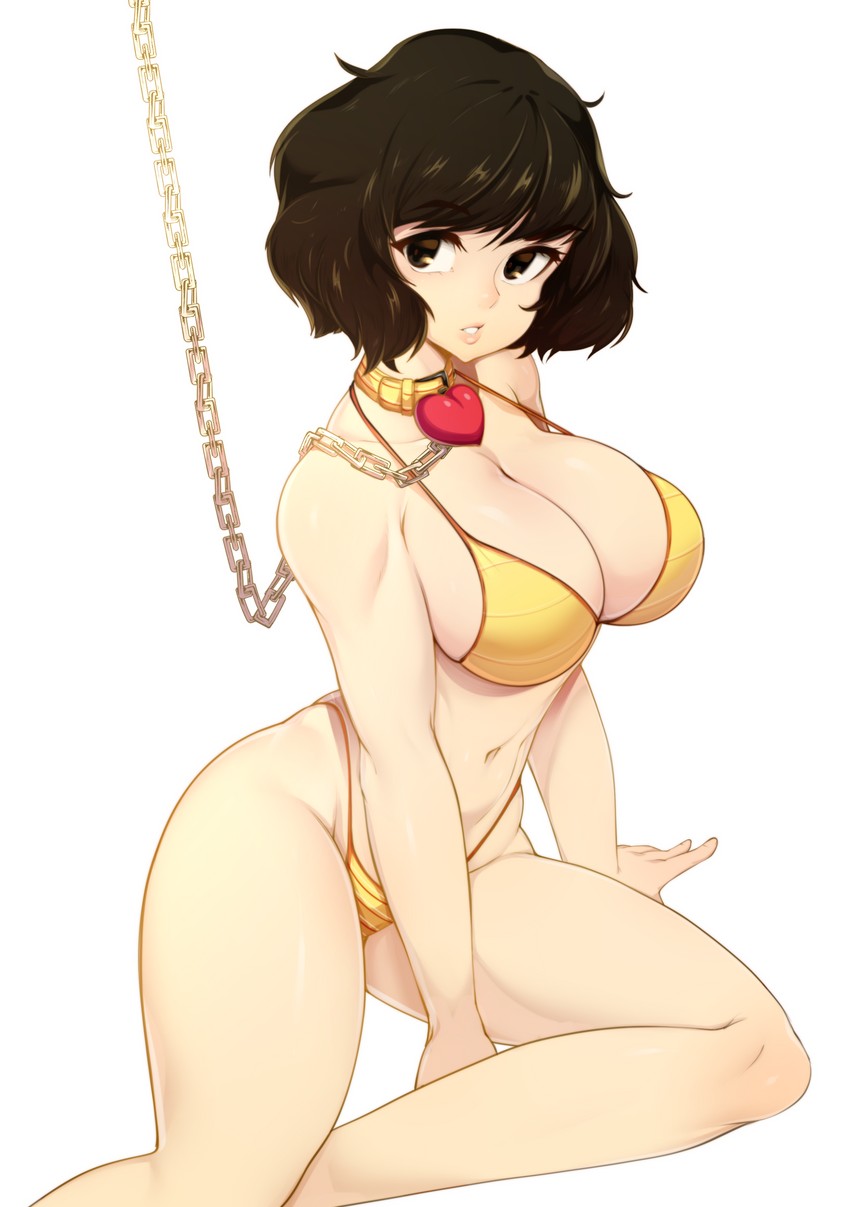 kawakami sadayo (persona and 2 more) drawn by slugbox