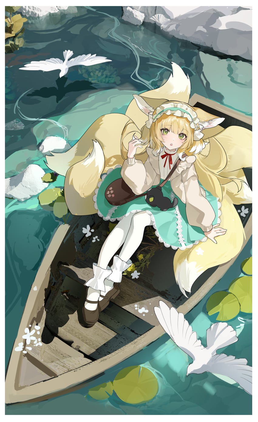 suzuran and luo xiaohei (arknights and 1 more) drawn by miqilinfeizainie