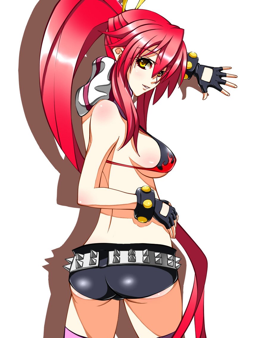 yoko littner (tengen toppa gurren lagann) drawn by toya_(yuyasilust)