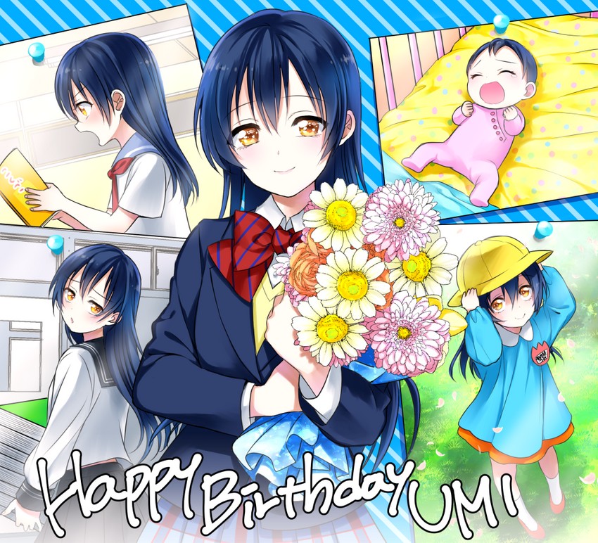sonoda umi (love live! and 1 more) drawn by kisaragi_mizu