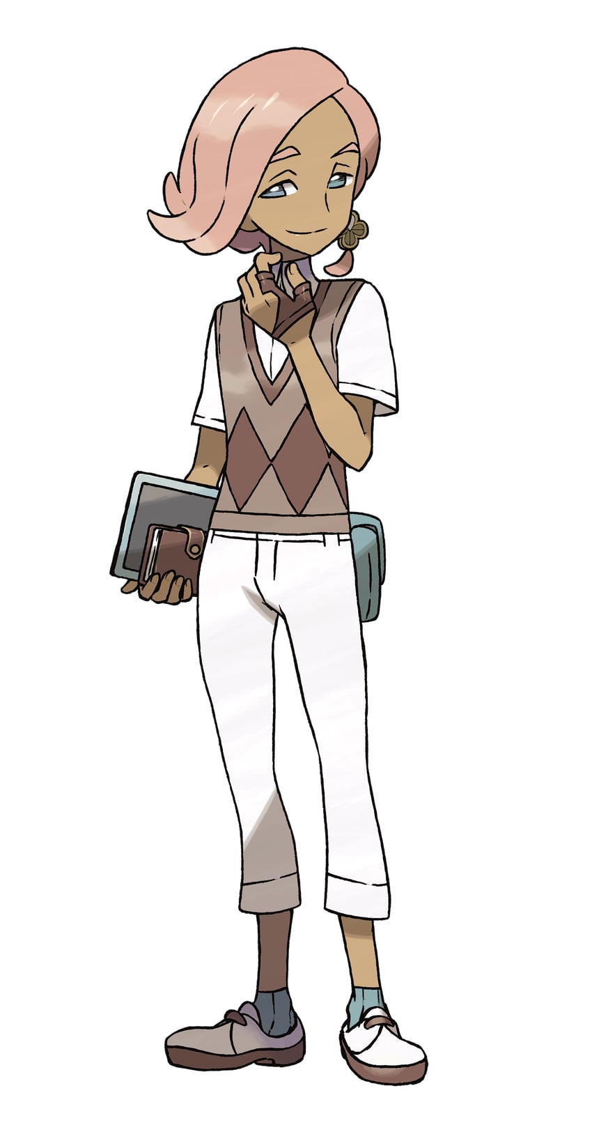 ilima (pokemon and 1 more) drawn by sugimori_ken