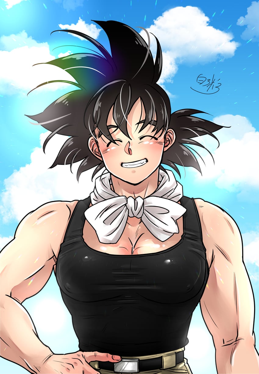 son goku (dragon ball and 1 more) drawn by shipa