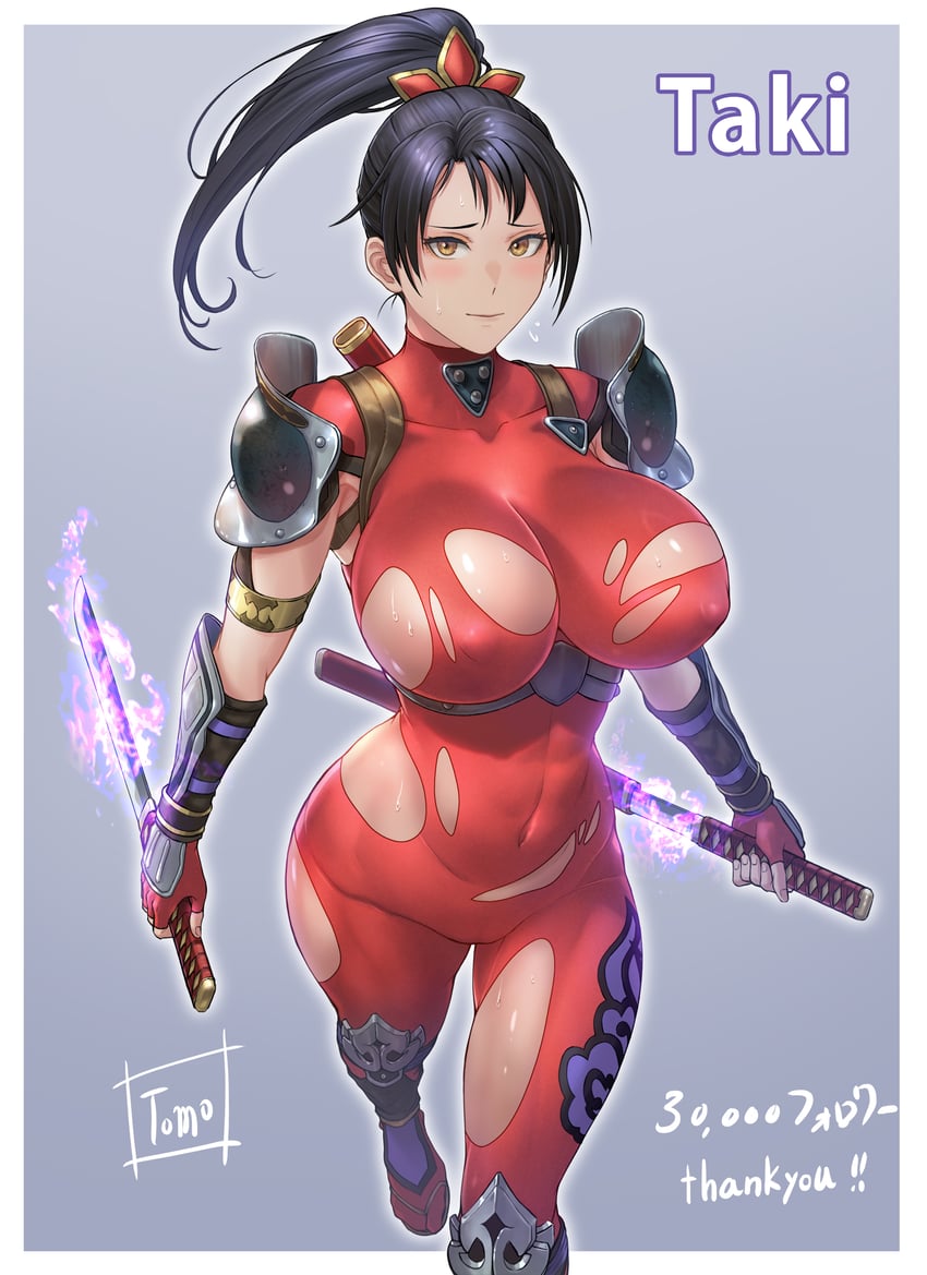 taki (soulcalibur and 1 more) drawn by tomo_eokaiteru