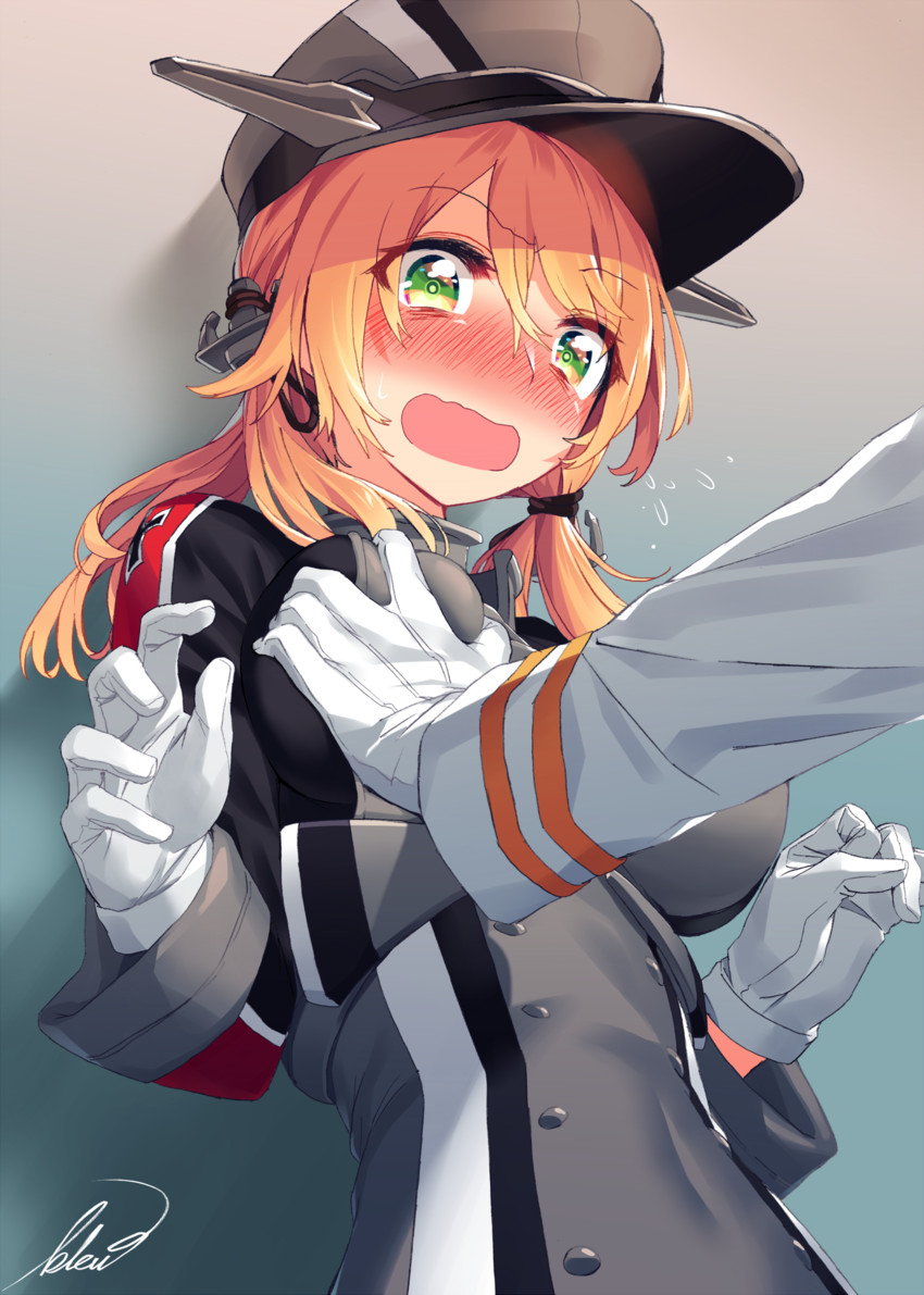 admiral and prinz eugen (kantai collection) drawn by blew_andwhite