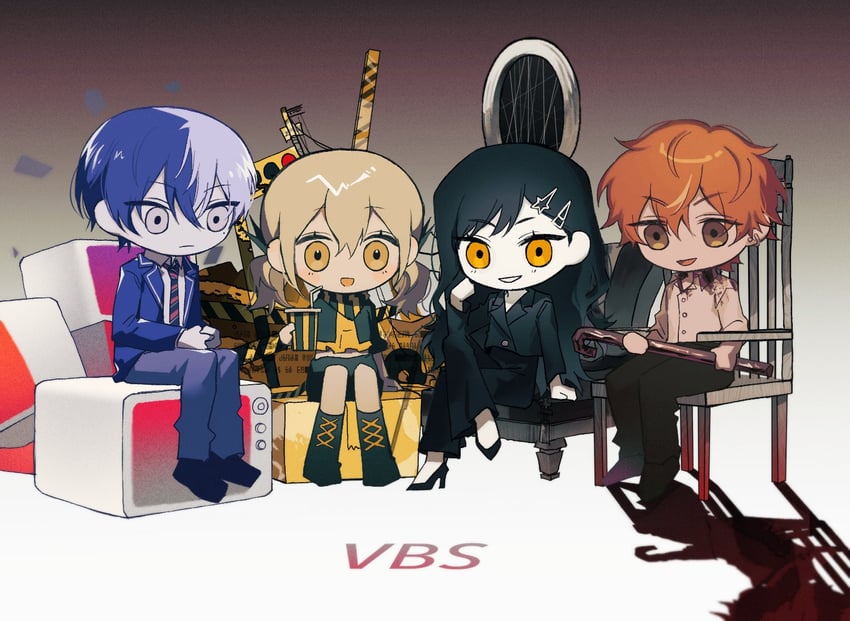 shinonome akito, shiraishi an, aoyagi touya, and azusawa kohane (project sekai and 4 more) drawn by goguma_wagamja