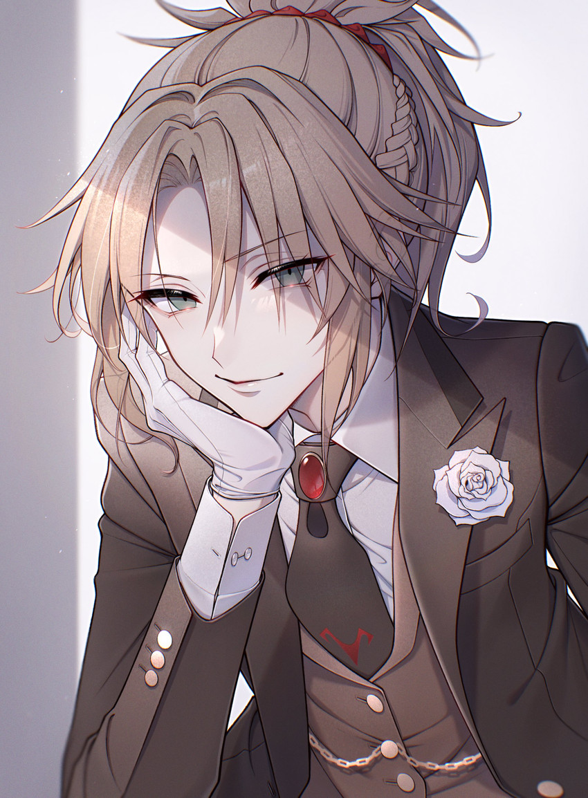 mordred (fate and 1 more) drawn by bambi-25